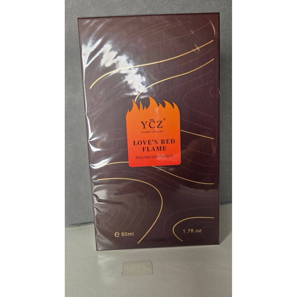 YCZ Loves Red Flame Eau de Parfum 50ml 1.7fl.oz Mens Fragrance New Sealed